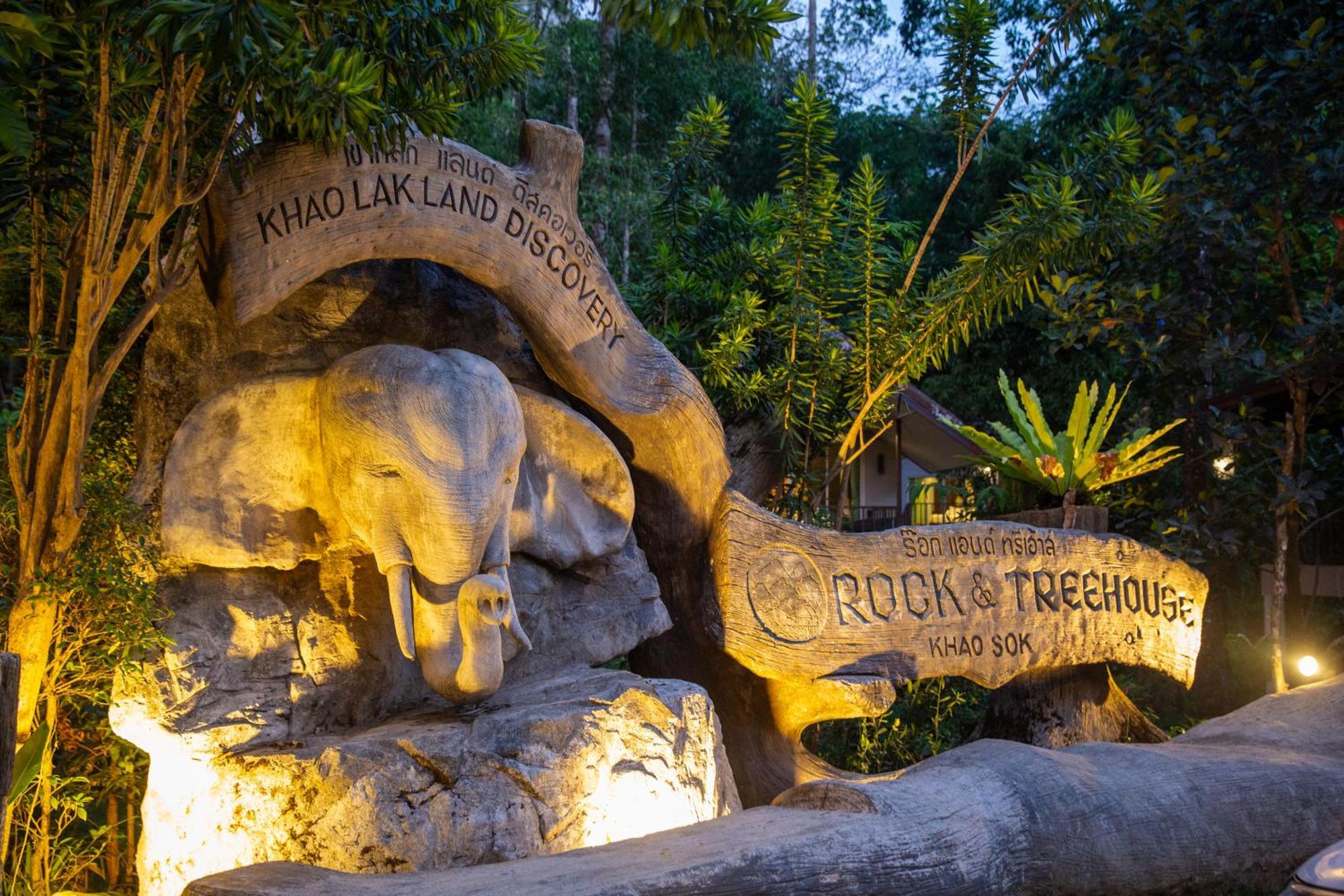 Rock And Tree House Resort Khao Sok National Park Zewnętrze zdjęcie