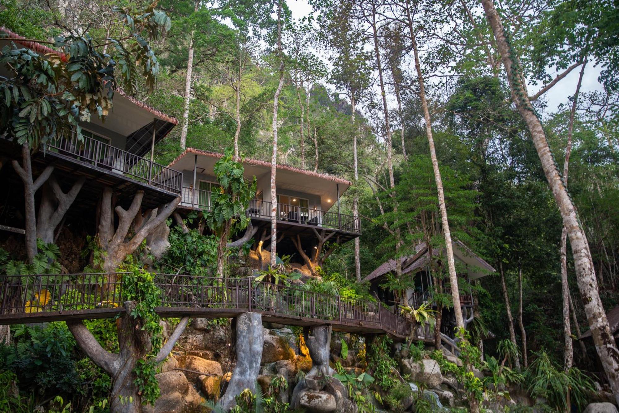 Rock And Tree House Resort Khao Sok National Park Zewnętrze zdjęcie